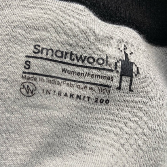 Smartwool Intraknit 200 Quarter Zip
Top Thermal Wool Blend Base Layer Sz S Black - Picture 6 of 12